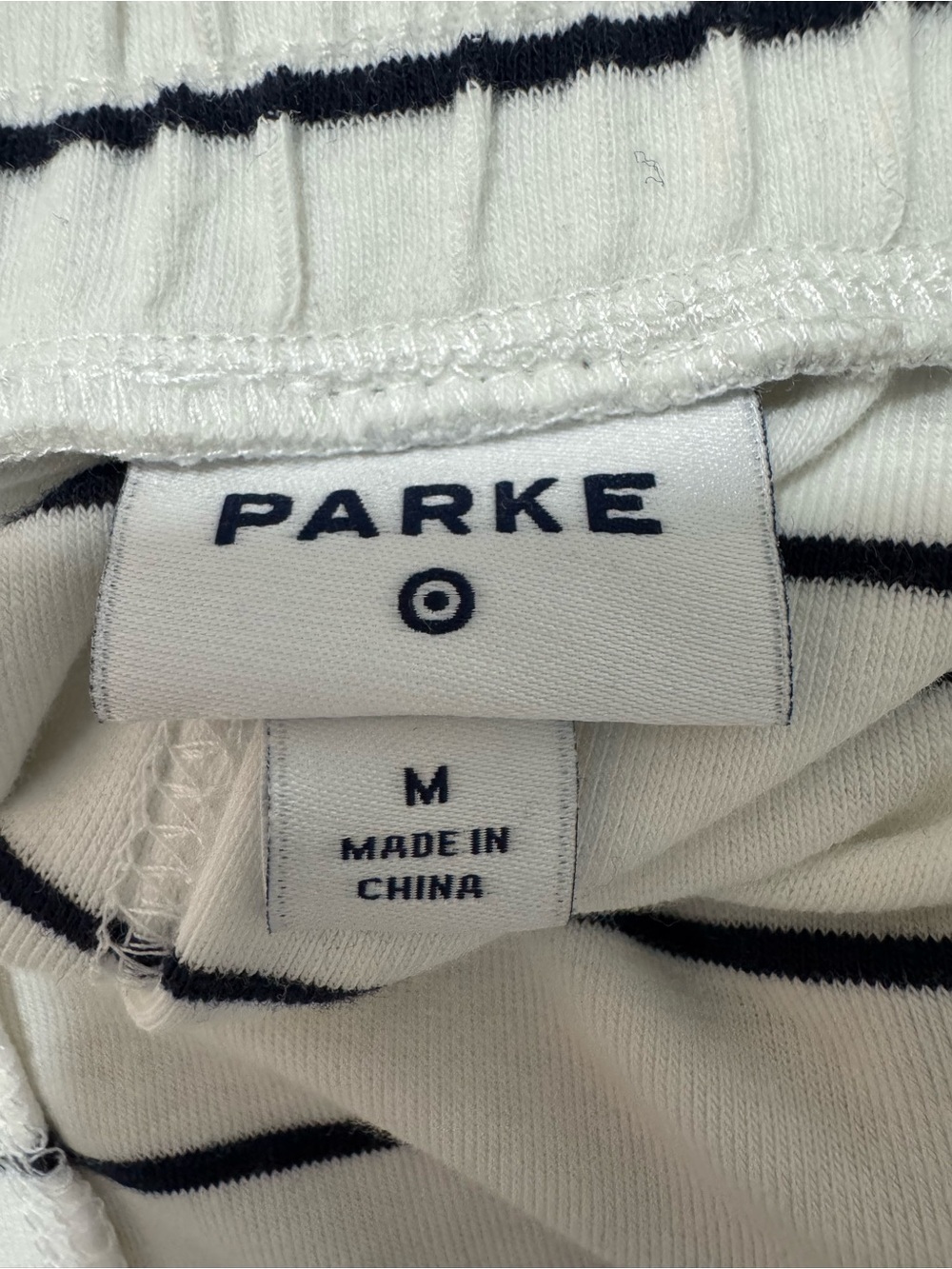 Parke x Target Navy Blue Striped Shorts Size Medium New! - Picture 7 of 8